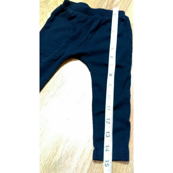 Carter's Baby Boys Bear with Ears Blue Long  100% Cotton Pull On Pants 12 months - Picture 5 of 6